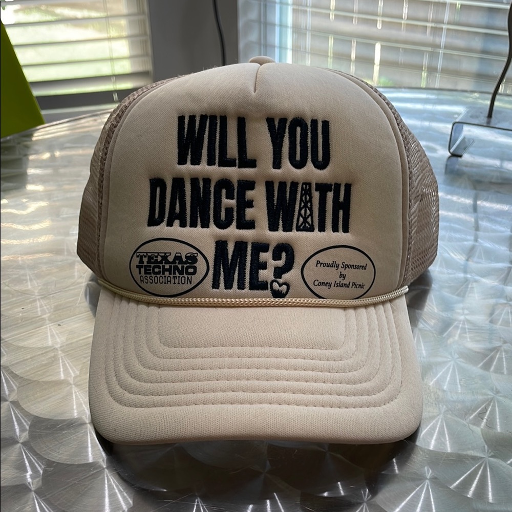 Urban outfitters techno trucker hat